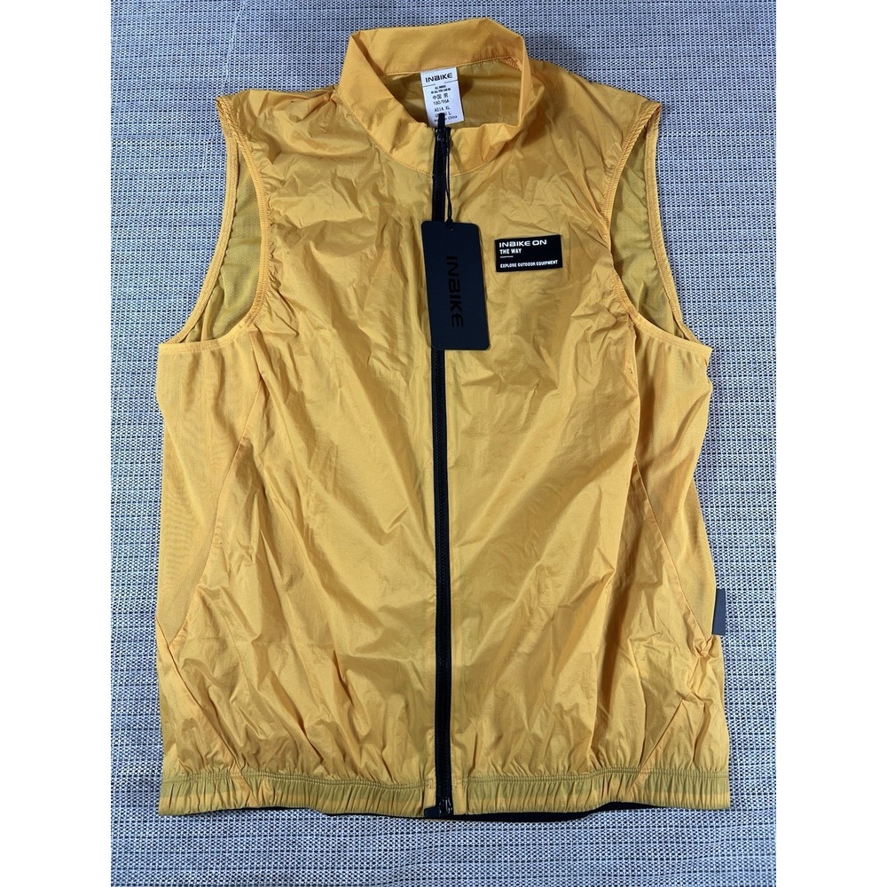 INBIKE Womens Cycling Vest Lightweight Windproof Size L